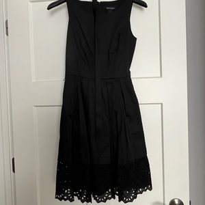 NWT WHBM black dress with belt
